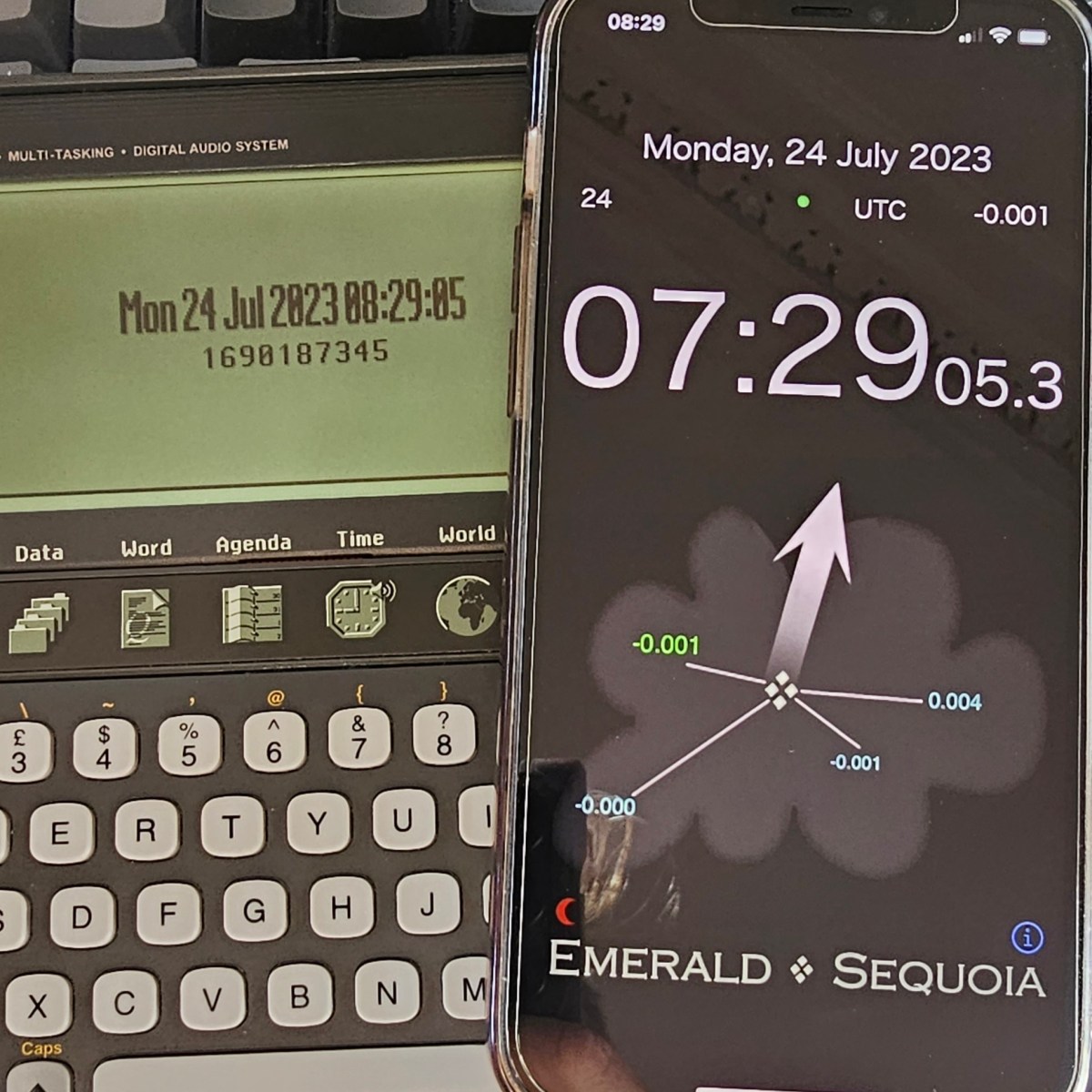 Setting a 1990s PDA clock via&nbsp;GPS