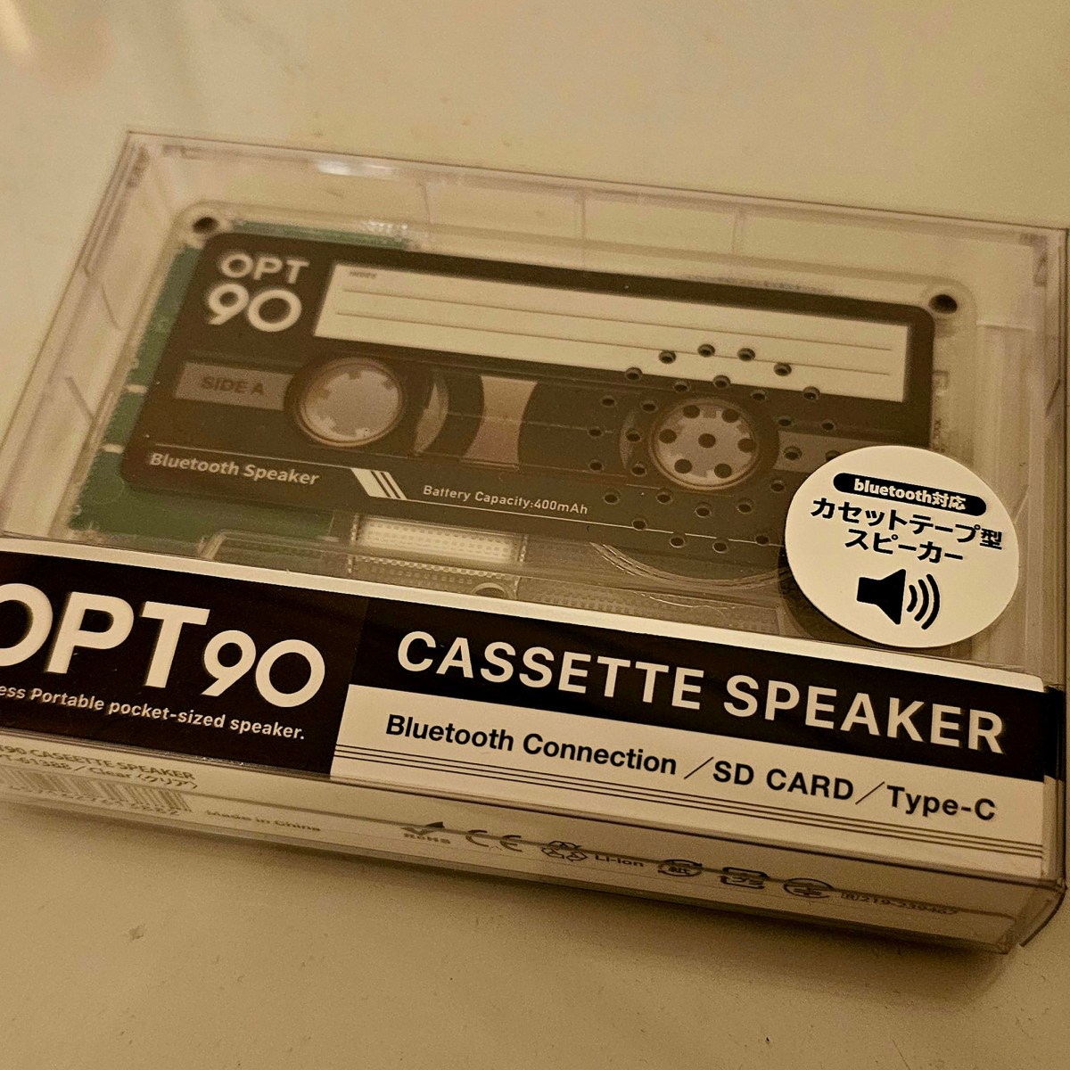 Yanko Design tiny Bluetooth speaker inside a cassette&nbsp;case
